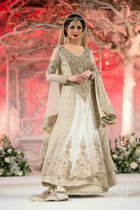 White-Bridal-Wedding-Dresses-In-Pakistan-2014